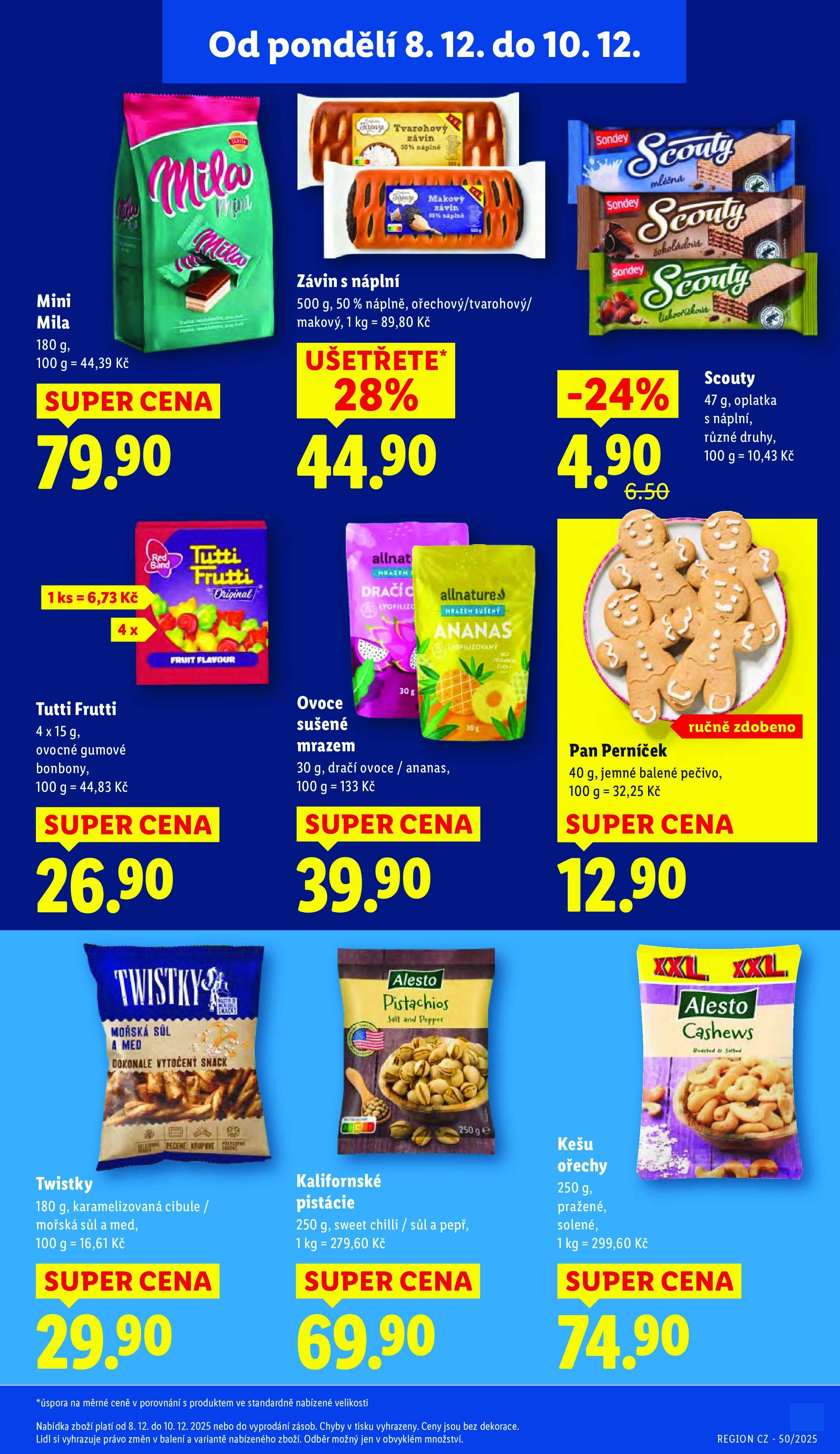 Akční leták OD ČTVRTKA Lidl strana 25