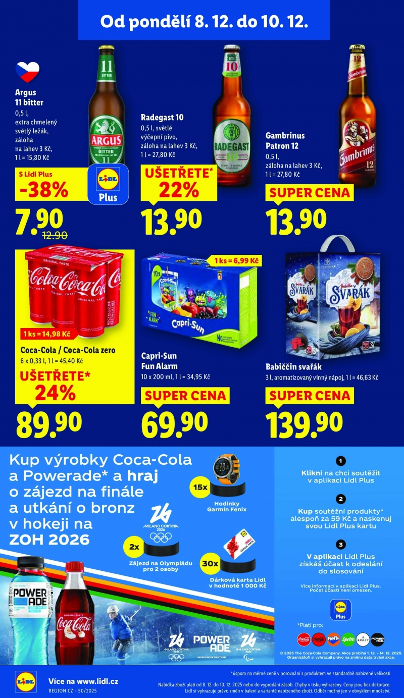 Akční leták OD ČTVRTKA Lidl strana 26