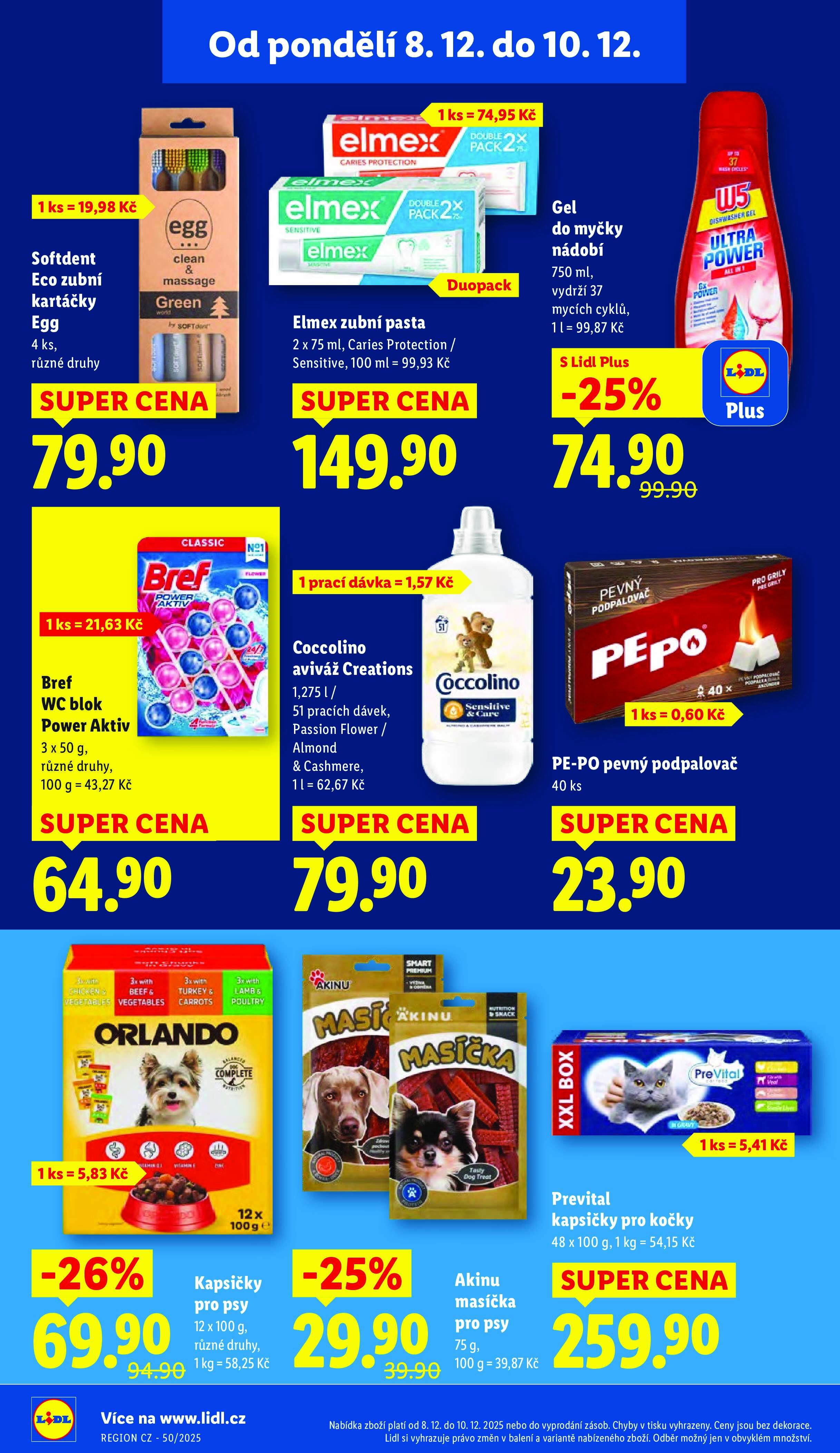 Akční leták OD ČTVRTKA Lidl strana 28