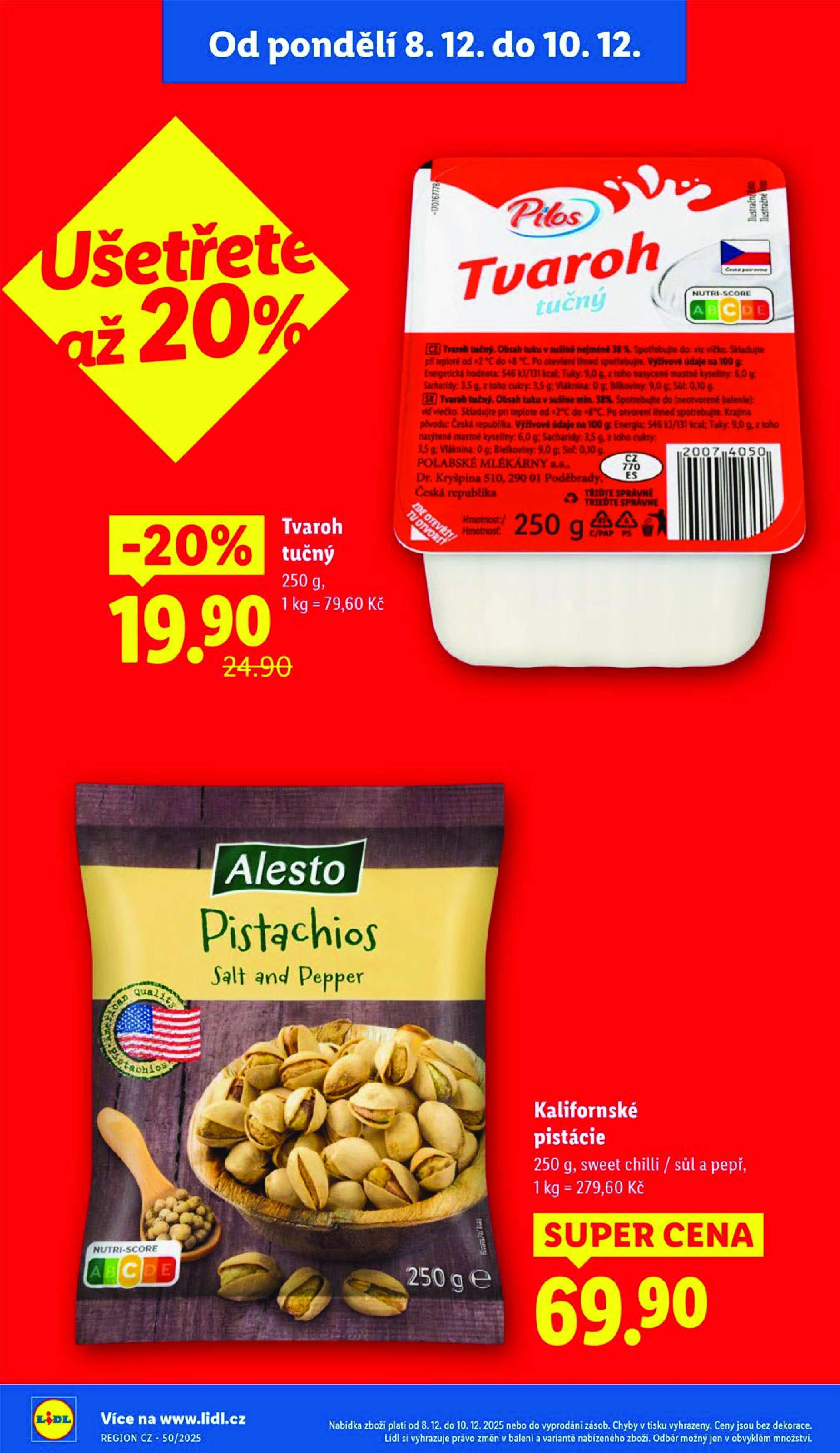 Akční leták OD ČTVRTKA Lidl strana 4