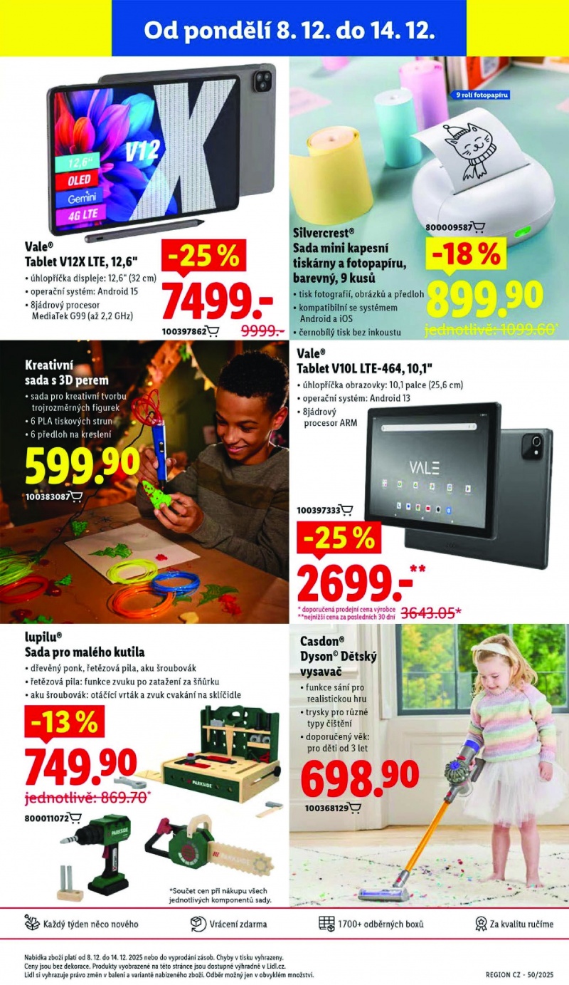 Akční leták OD ČTVRTKA Lidl strana 33