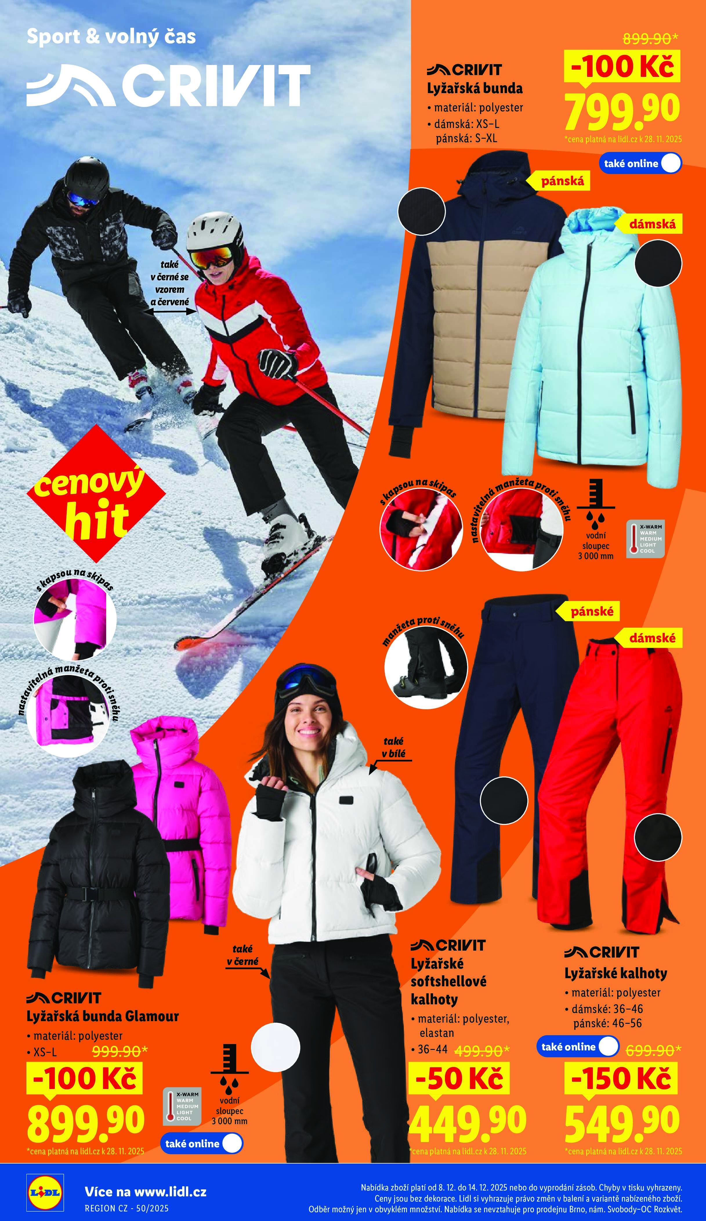 Akční leták OD ČTVRTKA Lidl strana 40