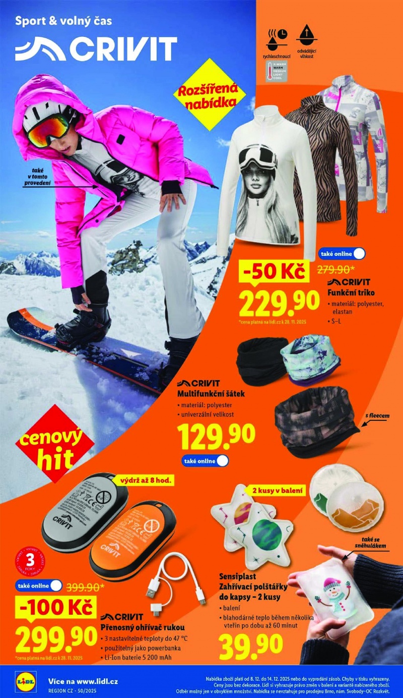 Akční leták OD ČTVRTKA Lidl strana 42