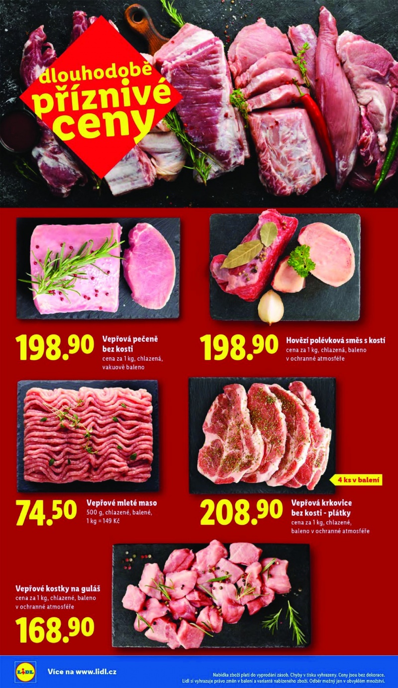 Akční leták OD ČTVRTKA Lidl strana 48
