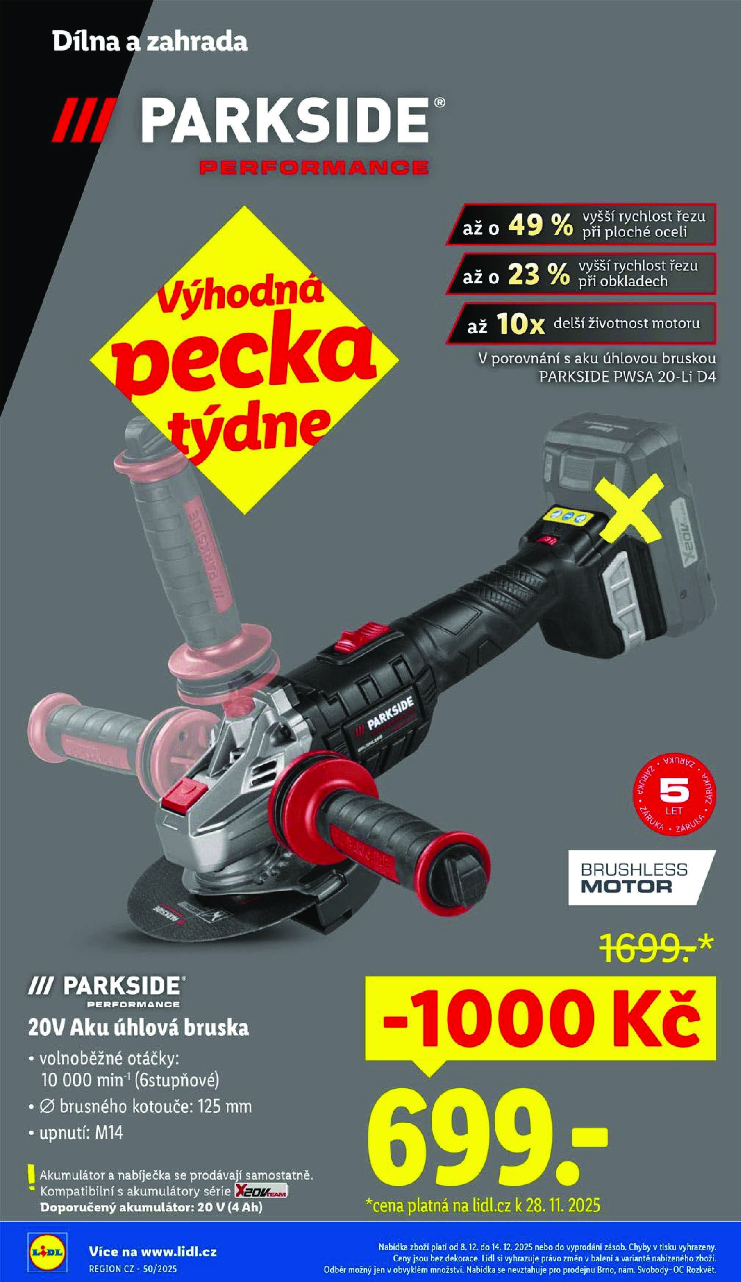 Akční leták OD ČTVRTKA Lidl strana 6