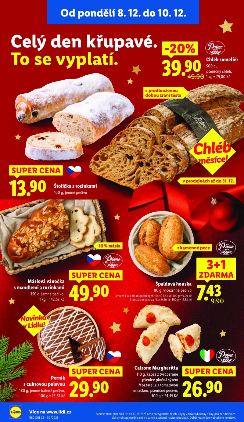 Akční leták OD ČTVRTKA Lidl strana 10