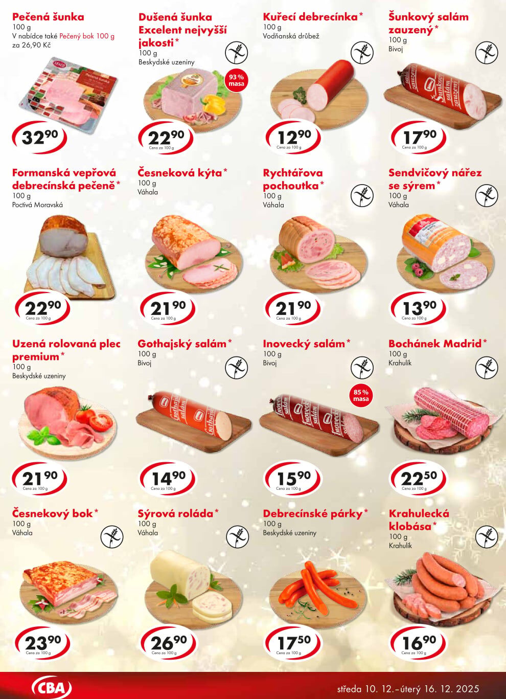 CBA Premium leták CBA strana 3