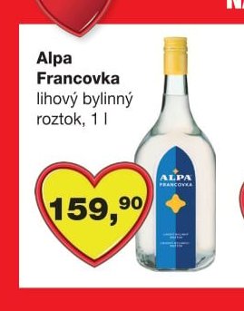 Alpa Francovka - Barvy a laky drogerie aktualniletaky.eu