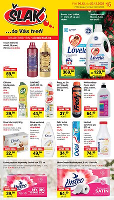 aktuální leták Šlak drogerie 8.12.2025-23.12.2025