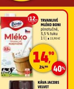 Trvanlivé mléko Boni - Penny Market aktualniletaky.eu
