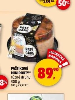 Paštikové minidorty - Penny Market aktualniletaky.eu