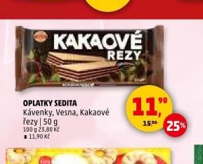 OPLATKY SEDITA Kávenky, Vesna, Kakaové řezy - Penny Market aktualniletaky.eu