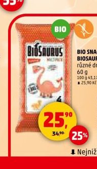 Bio snack Biosaurus - Penny Market aktualniletaky.eu