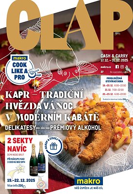 aktuální leták Makro 17.12.2025-31.12.2025