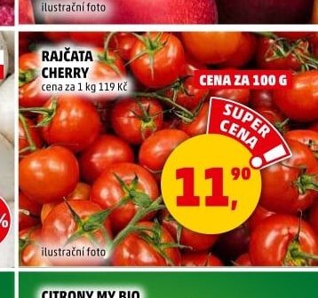 Rajčata Cherry - Penny Market aktualniletaky.eu