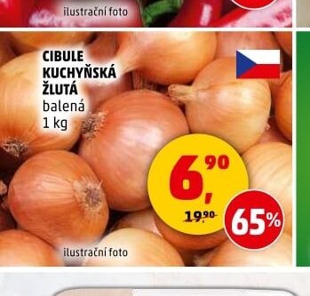 Cibule kuchyňská žlutá - Penny Market aktualniletaky.eu