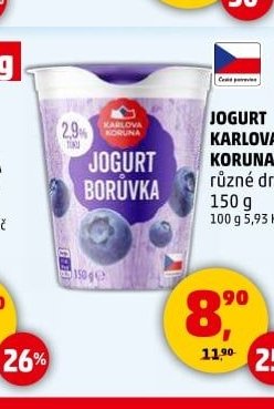 JOGURT KARLOVA KORUNA 150 g - Penny Market aktualniletaky.eu