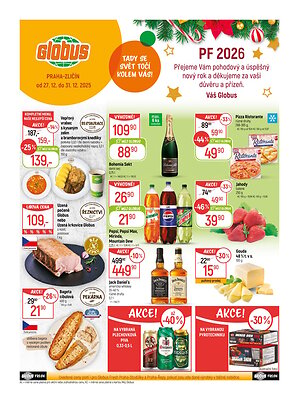 aktuální leták Globus 27.12.2025-31.12.2025