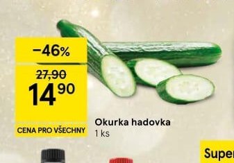 Okurka hadovka - Tesco aktualniletaky.eu