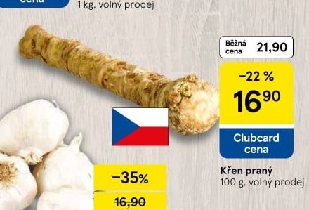 Křen praný - Tesco aktualniletaky.eu