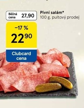 Pivní salám - Tesco aktualniletaky.eu
