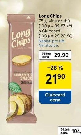 Long Chips - Tesco aktualniletaky.eu
