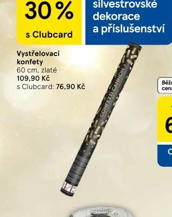 Vystřelovací konfety - Tesco aktualniletaky.eu