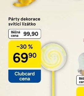 Párty dekorace svítící lízátko - Tesco aktualniletaky.eu