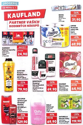 aktuální leták Kaufland 2.1.2026-6.1.2026