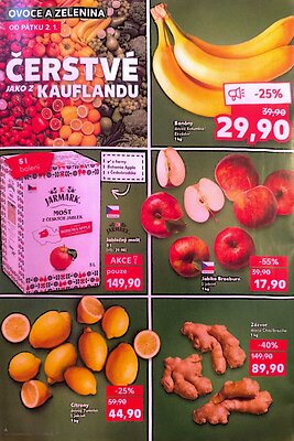 aktuální leták Kaufland 2.1.2026-6.1.2026