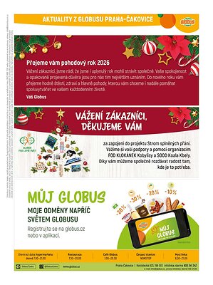 aktuální leták Globus 2.1.2025-6.1.2025