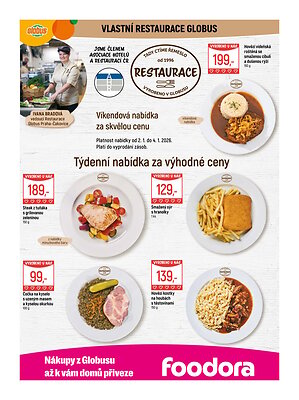 aktuální leták Globus 2.1.2025-6.1.2025