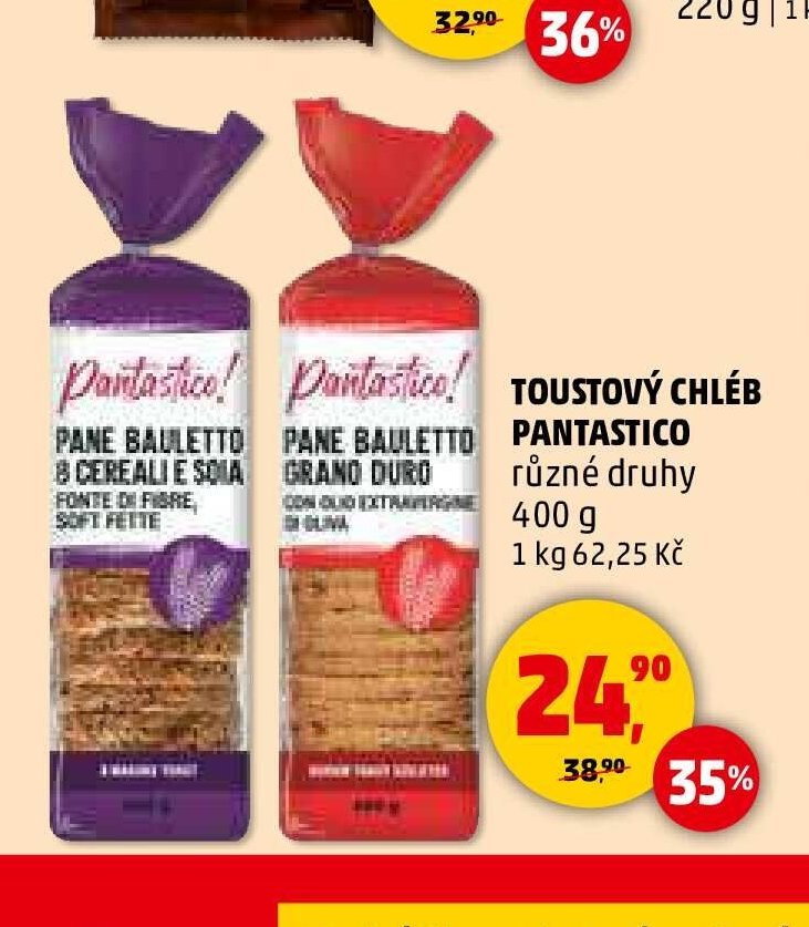 TOUSTOVÝ CHLÉB PANTASTICO - Penny Market aktualniletaky.eu