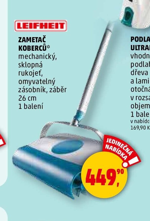 Leifheit zametač koberců - Penny Market aktualniletaky.eu