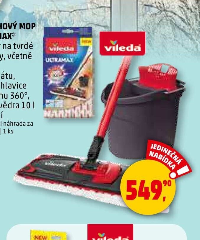 Vileda podlahový mop Ultramax - Penny Market aktualniletaky.eu