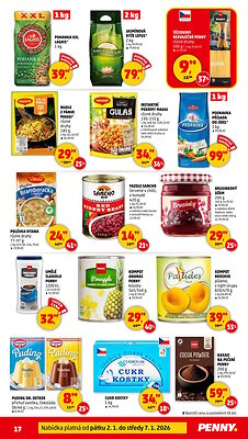 aktuální leták Penny Market 2.1.2025-7.1.2025