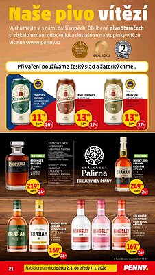 aktuální leták Penny Market 2.1.2025-7.1.2025