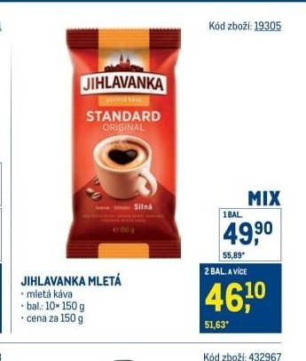 JIHLAVANKA MLETÁ