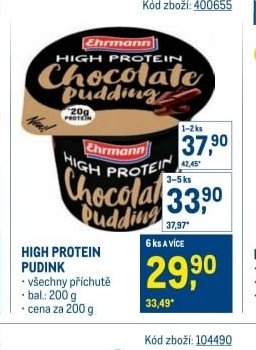 High Protein Pudink