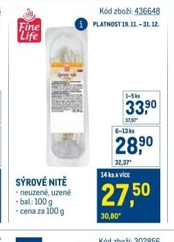 SÝROVÉ NITĚ