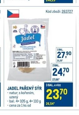JADEL PAŘENÝ SÝR
