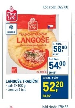 Langoše tradiční