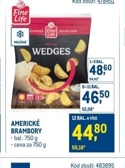 Americké brambory