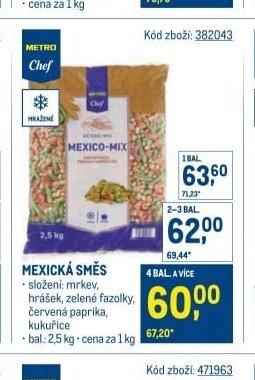 MEXICKÁ SMĚS