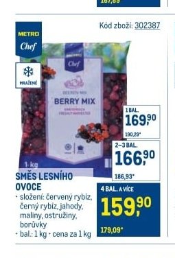 SMĚS LESNÍHO OVOCE