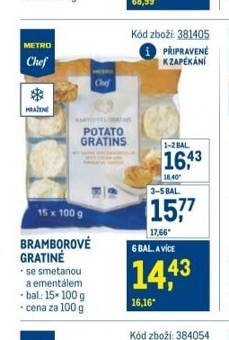 BRAMBOROVÉ GRATINÉ