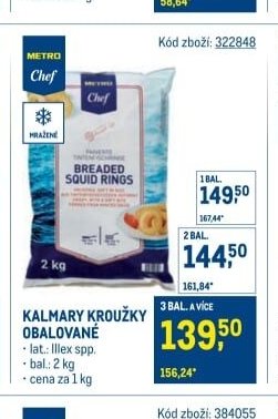 KALMARY KROUŽKY OBALOVANÉ