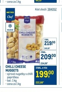 CHILLI CHEESE NUGGETS