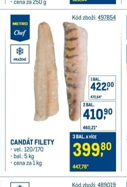 Candát filety