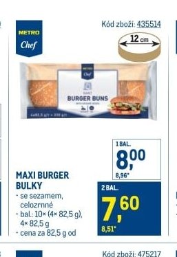 MAXI BURGER BULKY